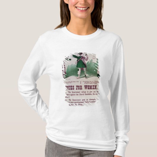 Poster voor vrouwenoverlijden t-shirt (Voorkant)