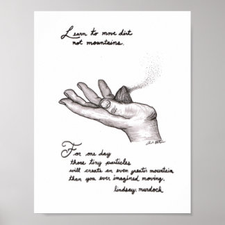 Poster voor wandkunst