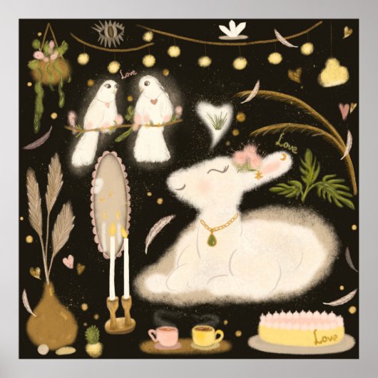 Poster voor wandkunst (Voorkant)