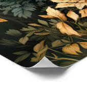 Poster voor wandtapijten van de natuur (Hoek)