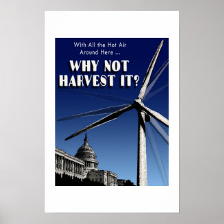 Poster voor warme lucht