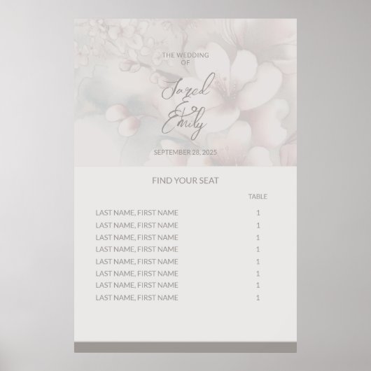 Poster voor weddenschappen (Voorkant)