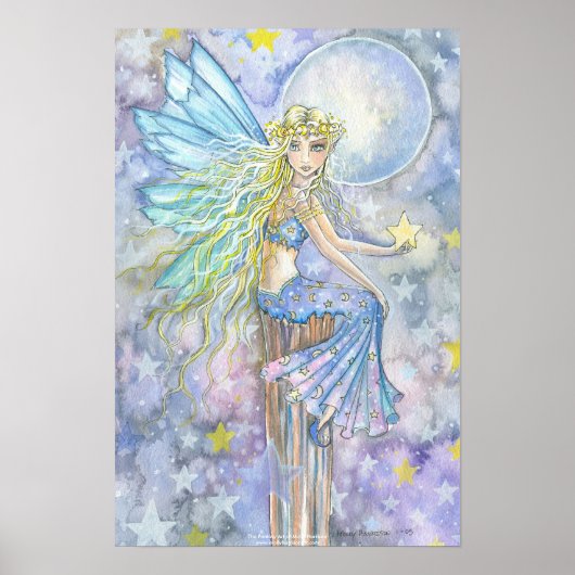 Poster voor whimsical Starry Fairy Art (Voorkant)