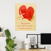 Poster voor zomerzegening (Thuiskantoor)