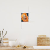 Poster voorbij het doek (Keuken)