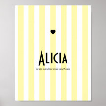 POster voornaam gele rivier