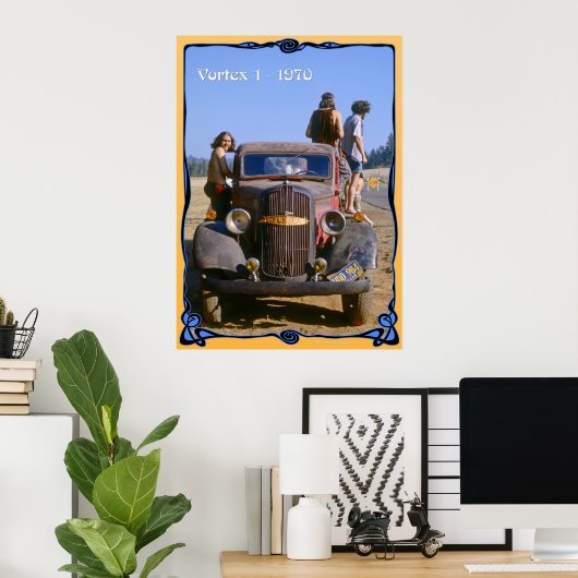 Poster Vortex 1 - 1970 (Bureau à domicile)
