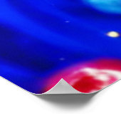 Poster Vortex Berry vibrant (Coin)