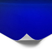 Poster Vortex bleu (Coin)