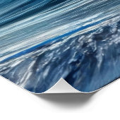 Poster Vortex bleu (Coin)