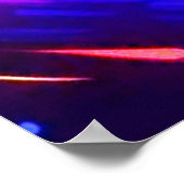 Poster Vortex couleur : Conception dynamique (Coin)