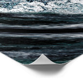 Poster Vortex de dieux Composition hypnotique abstraite (Coin)