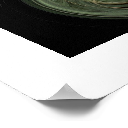 POSTER VORTEX LUMINEUX (Coin)