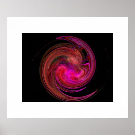 POSTER VORTEX LUMINEUX (Devant)