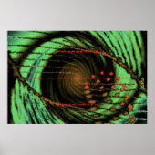 Poster Vortex oculaire par Izana (Devant)