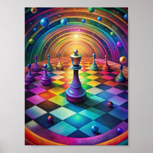 Poster "Vortex of Strategy"