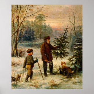 Poster Vorweihnacht de Franz Krüger (19e siècle)