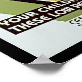 Poster Vos Enfants Aiment Ces Maisons À Basse Location (Coin)