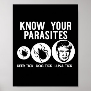Poster Vos Parasites Anti-Trump Résistent T-Shirt Drôle G