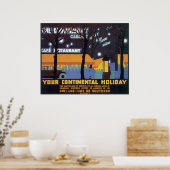 Poster Vos Vacances Continental (Cuisine)