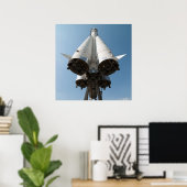 Poster Vostok, vaisseau russe (Bureau à domicile)