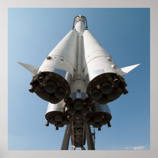 Poster Vostok, vaisseau russe (Devant)