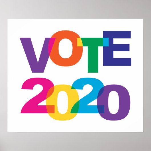 Poster Vote 2020 (Devant)