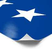 Poster Vote Andrew Yang Maire de New York Stars Blue (Coin)