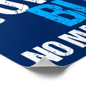 Poster Vote Bleu Peu Importe Qui Parti Démocratique (Coin)