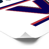 Poster Vote Blue Resist 2024 Presidential Glossy (Coin)