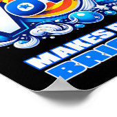 Poster Vote Détergent Bright Bright Funny Vintage 2024 (Coin)