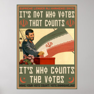 Poster Vote iranien 2009