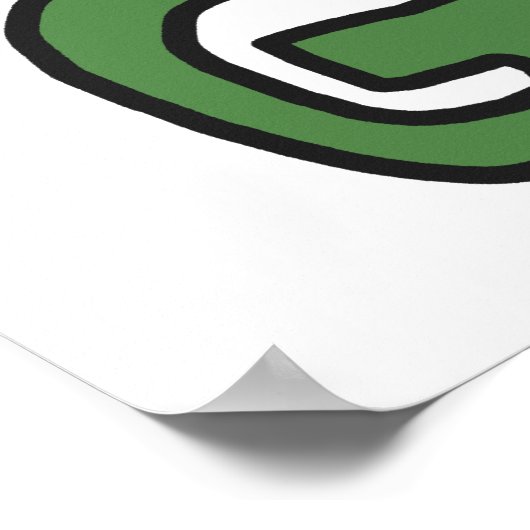 Poster Vote Parti Vert (Coin)