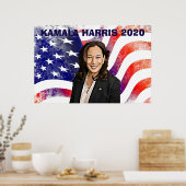 Poster Vote pour Kamala Harris pour l'élection présidenti (Cuisine)