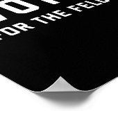 Poster Voté Pour Le Felon Pro Trump 2024 (Coin)