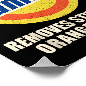 Poster Vote Remove Stube Orange Stains Harris Funny Vo (Coin)