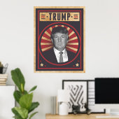 Poster Vote Trump 2024 (Bureau à domicile)