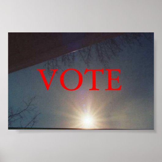 POSTER VOTER (Devant)