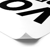 Poster Voter n'a pas d'importance - elle ne le pensait pa (Coin)