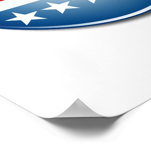 POSTER VOTER RÉPUBLICAIN (Coin)