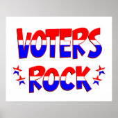 Poster Voters Rock (Devant)