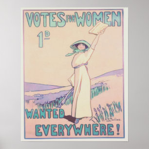 Poster Votes for Women Everywhere
