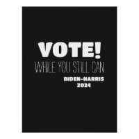 VOTEZ ! Alors que vous pouvez toujours Biden-Harri