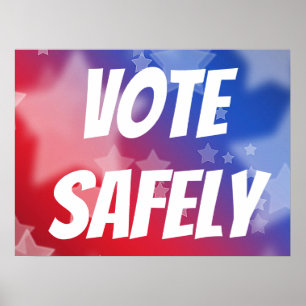 Poster Votez en toute sécurité