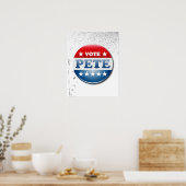Poster Votez Pete 2020 (Cuisine)