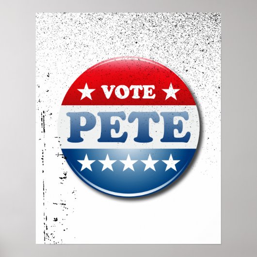 Poster Votez Pete 2020 (Devant)