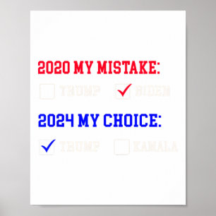 Poster Votez Pour Trump - Paix Pour L'Avenir !
