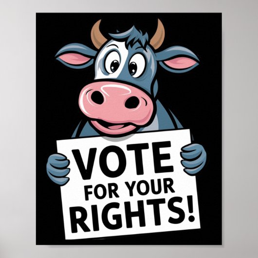 Poster Votez Pour Vos Droits ! Sticker1 (Devant)