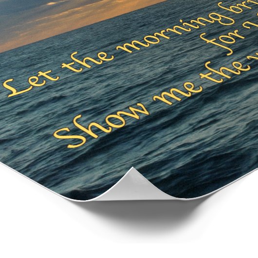 Poster Votre amour indéfectible (Coin)