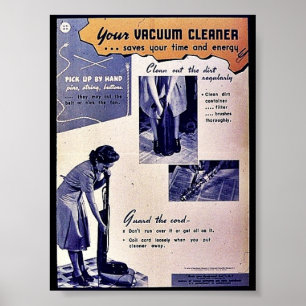 Poster Votre aspirateur